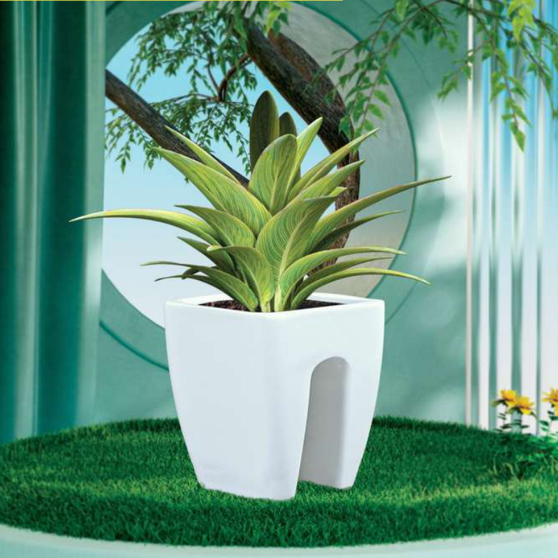 Railing Square Planter